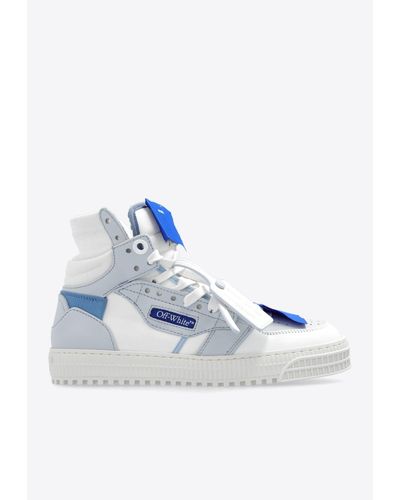 Off-White c/o Virgil Abloh 3.0 Off Court High-Top Sneakers - Blue