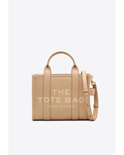 Marc Jacobs The Small Leather Tote Bag - Natural