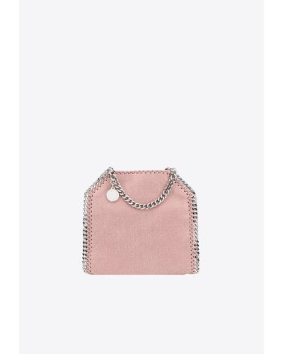 Stella McCartney Tiny Falabella Faux Leather Crossbody Bag - Pink