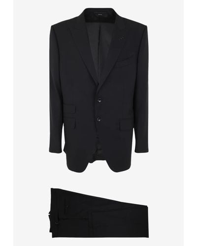 Tom Ford Tailored Wool Suit Set - Black