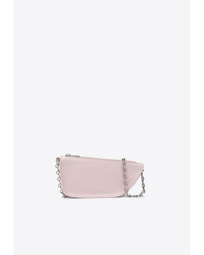 Burberry Micro Shield Shoulder Bag - Pink