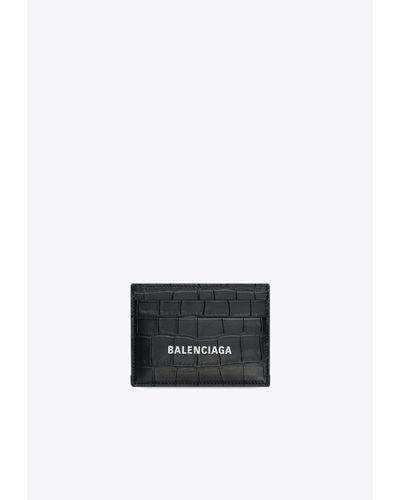 Balenciaga Logo Cardholder - White