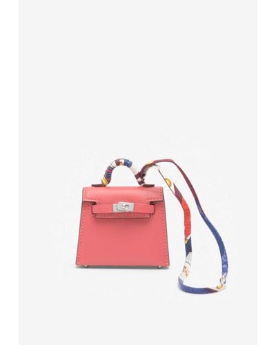 Hermès Kelly Twilly Bag Charm - Red