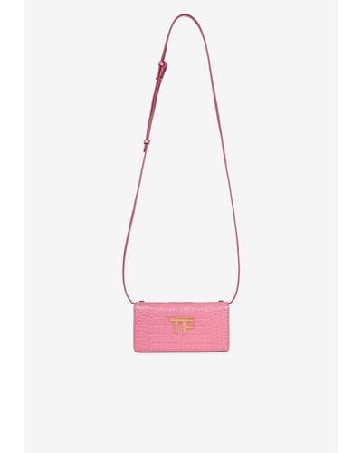 Tom Ford Mini Shoulder Bag - Pink