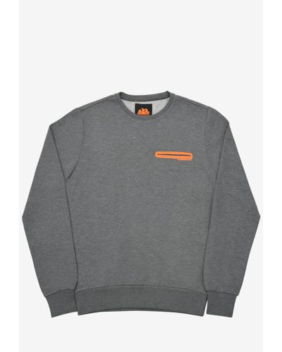 Sundek Yago Cotton Blend Sweatshirt - Gray