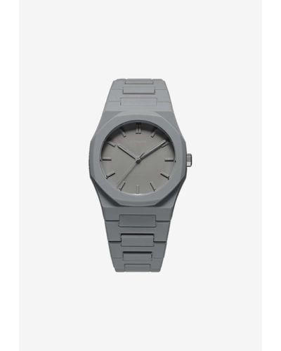D1 Milano Polycarbon 37 Mm Watch - Gray