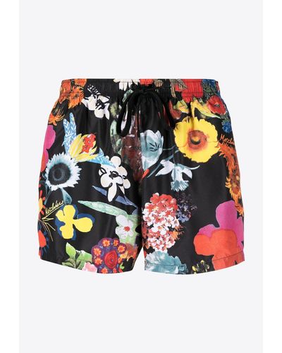 Moschino Floral Swim Shorts - Multicolor