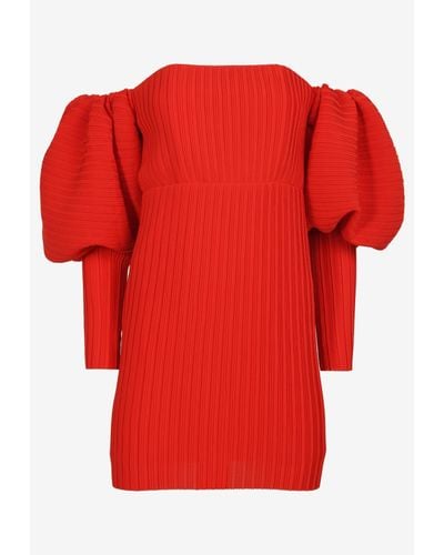 Solace London Skye Mini Dress - Red