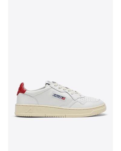 Autry Medalist Low-Top Sneakers - White