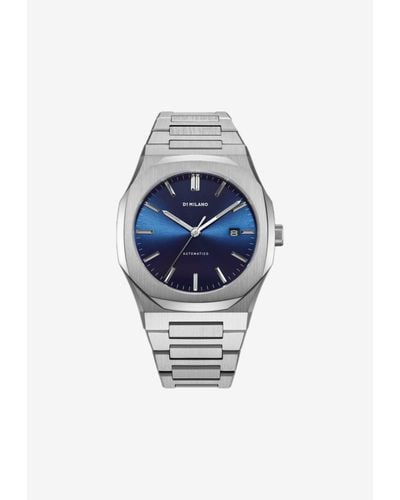 D1 Milano Automatic 41.5 Mm Watch - Blue