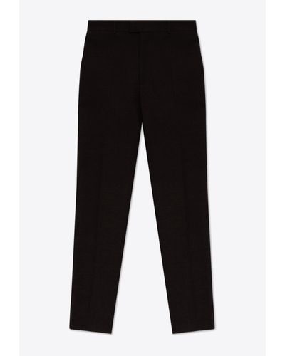 Bottega Veneta Tailored Tapered Pants - Black