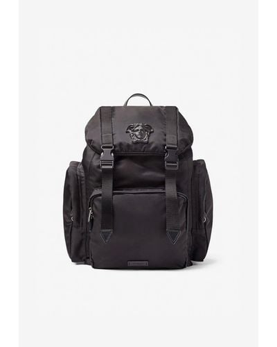 Versace La Medusa Backpack - Black