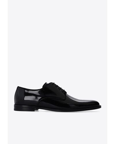 Dolce & Gabbana Derby Lace-Up Shoes - Black