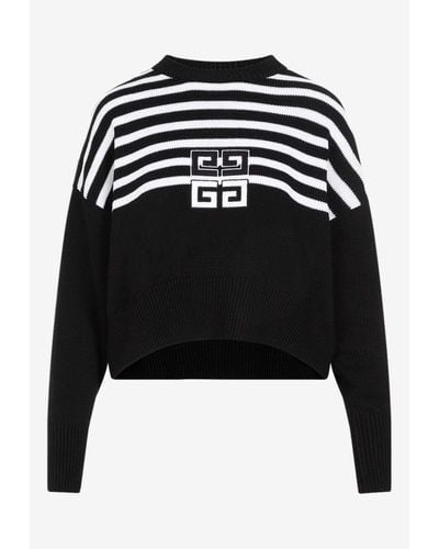 Givenchy 4G Logo Knitted Sweater - Black