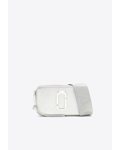 Marc Jacobs The Metallic Snapshot Bag - White
