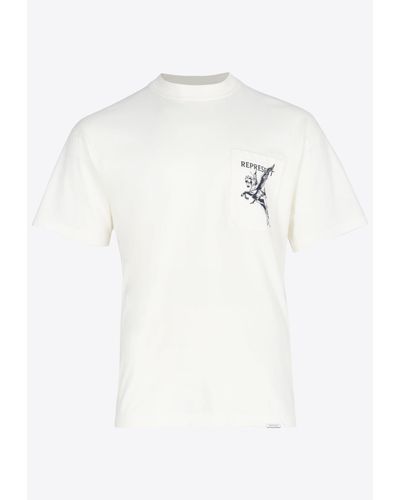 Represent Power And Speed Logo T-Shirt - White