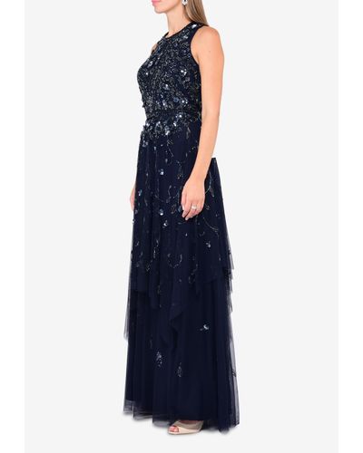 theia embellished tulle gown