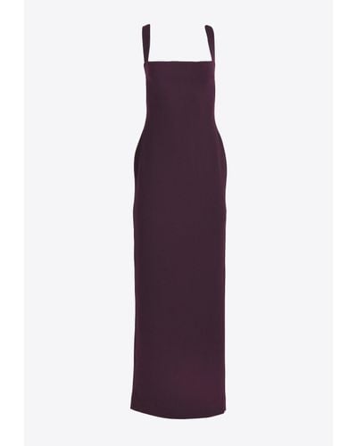 Solace London The Joni Sleeveless Maxi Dress - Purple