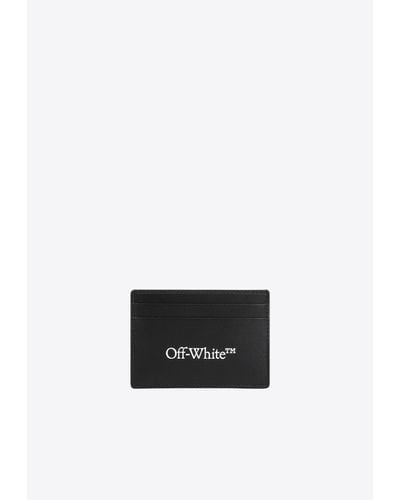 Off-White c/o Virgil Abloh Bookish Leather Cardholder - White
