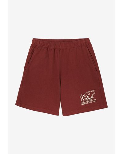 Sporty & Rich 94 Country Club Short - Red