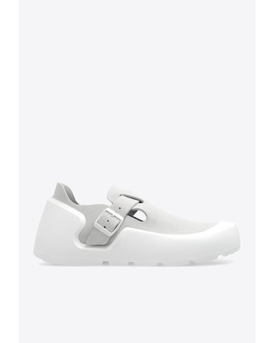 Birkenstock Reykjavik Suede And Leather Sneakers - White