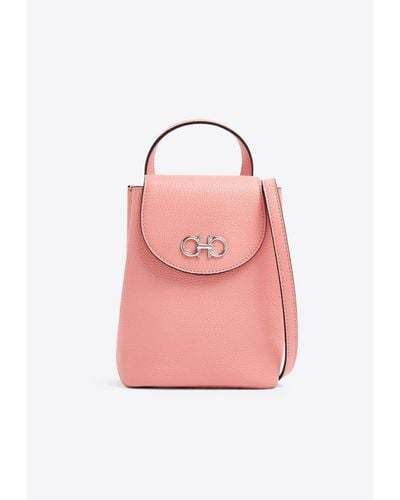 Ferragamo Mini Gancini Backpack - Pink
