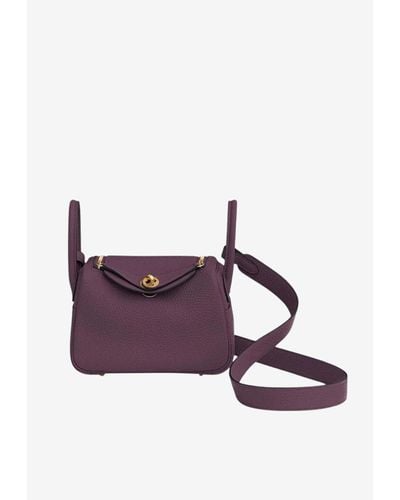 Hermès Mini Lindy 20 - Purple