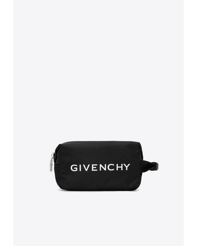 Givenchy Logo-Detail Pouch Bag - White