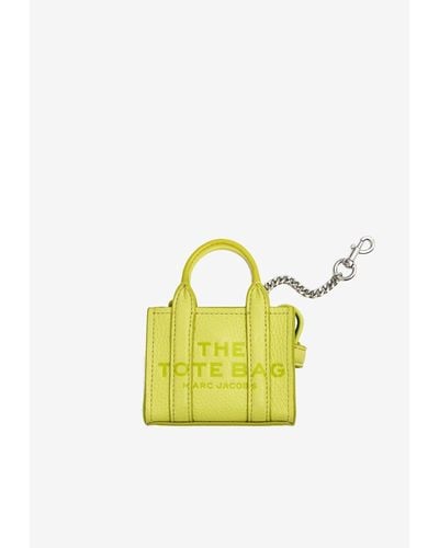 Marc Jacobs Nano Tote Bag Charm - Yellow