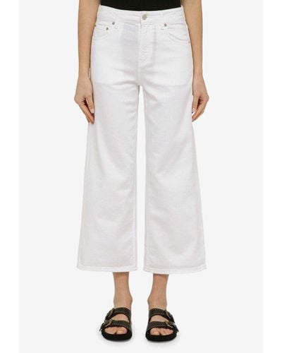 Department 5 Wide-Leg Jeans - White
