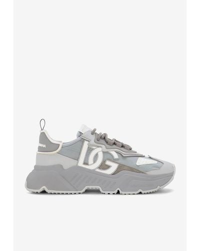 Dolce & Gabbana Daymaster Low-Top Sneakers - Gray