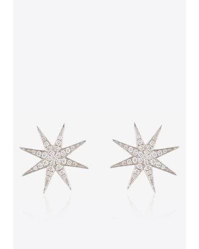 Falamank Sparkle Collection Earrings - White