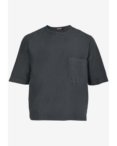 Barena Oversized Crewneck T-Shirt - Gray
