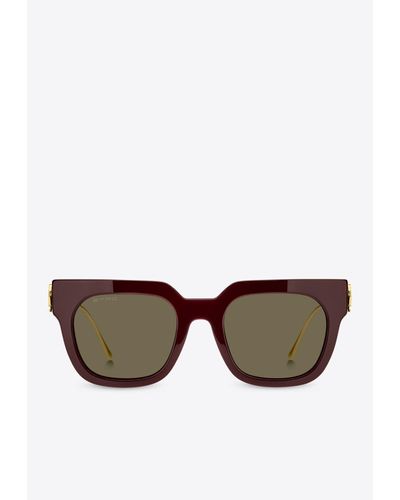 Etro Bold Pegaso Square Sunglasses - Grey