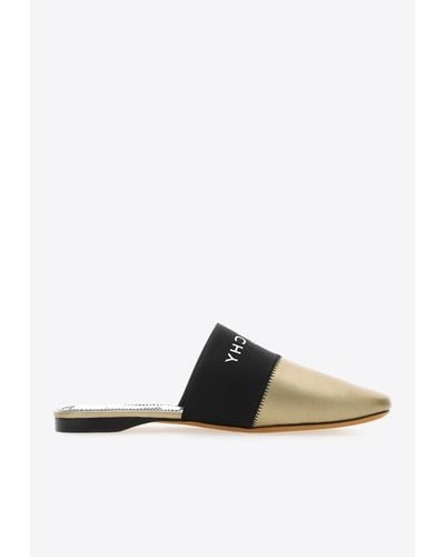 Givenchy Belford Logo-Detail Mules - White