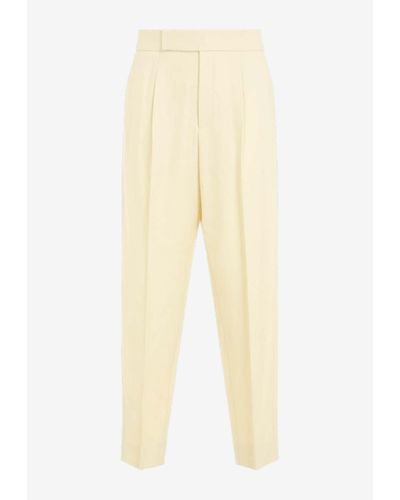 Fear Of God Tapered Wool Pants - Natural