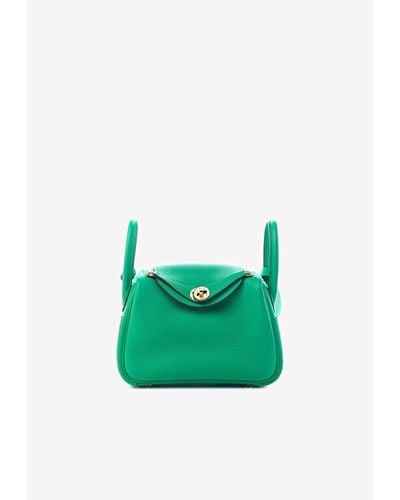 Hermès Mini Lindy 20 - Green