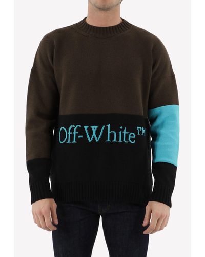 Off-White c/o Virgil Abloh Color-block Sweater - Multicolor