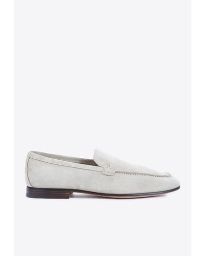 Church's Margate Suede Loafers - White