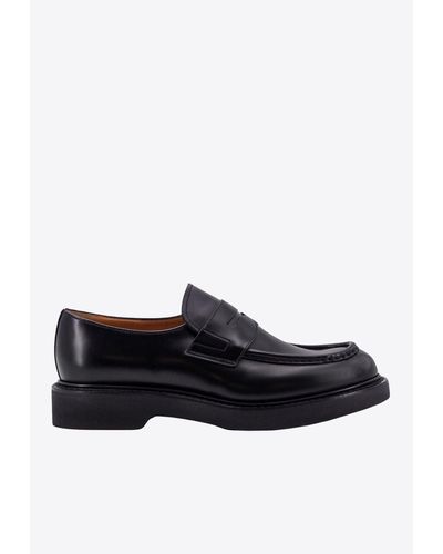 Church's Lynton Leather Penny Loafers - Black