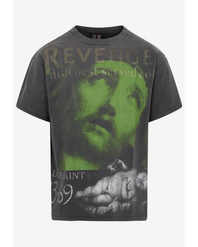 SAINT Mxxxxxx Short-sleeved Revenge T-shirt - Green