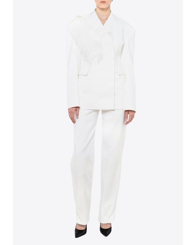 16Arlington Ram Tailored Jacket - White