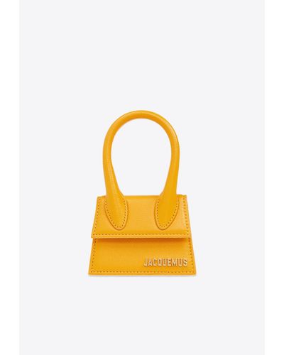 Jacquemus Mini Chiquito Top Handle Bag - Metallic
