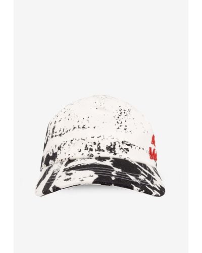 Alexander McQueen Graphic Print Logo Baseball Cap - White