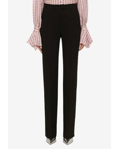 ANDAMANE Classic Tailored Trousers - Black