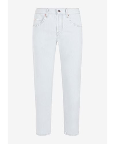 Gucci Tapered Jeans - White