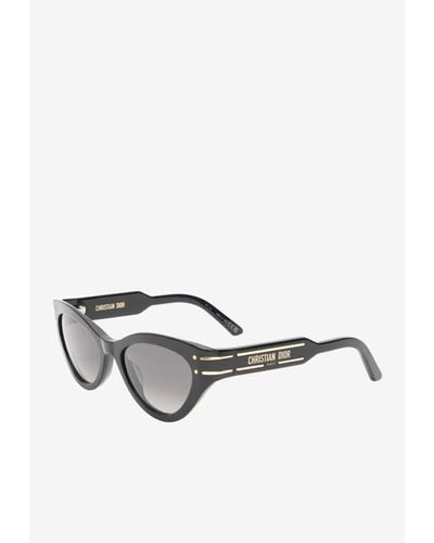 Dior Signature Cat-Eye Sunglasses - White