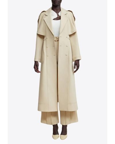 Acler Norfolk Trench Coat - Natural