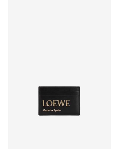 Loewe Embossed Cardholder - White