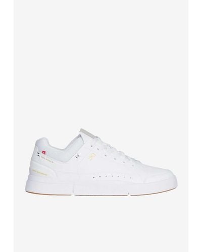 On Shoes On The Roger Center Court Low-Top Sneakers - White